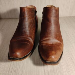 Roper Women's Size 8 Brown Leather Ankle Boots